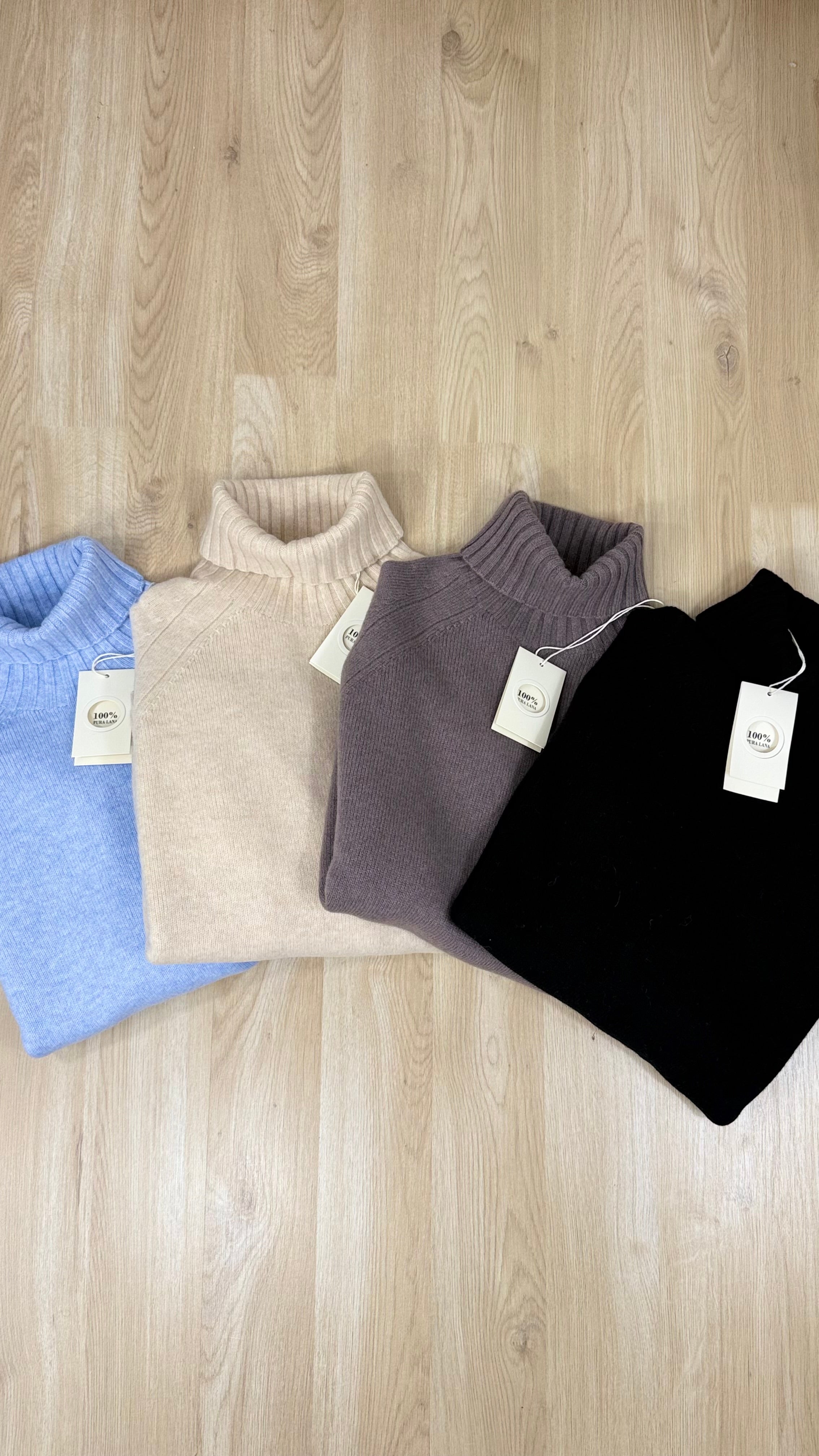 Dolcevita 100% pura lana