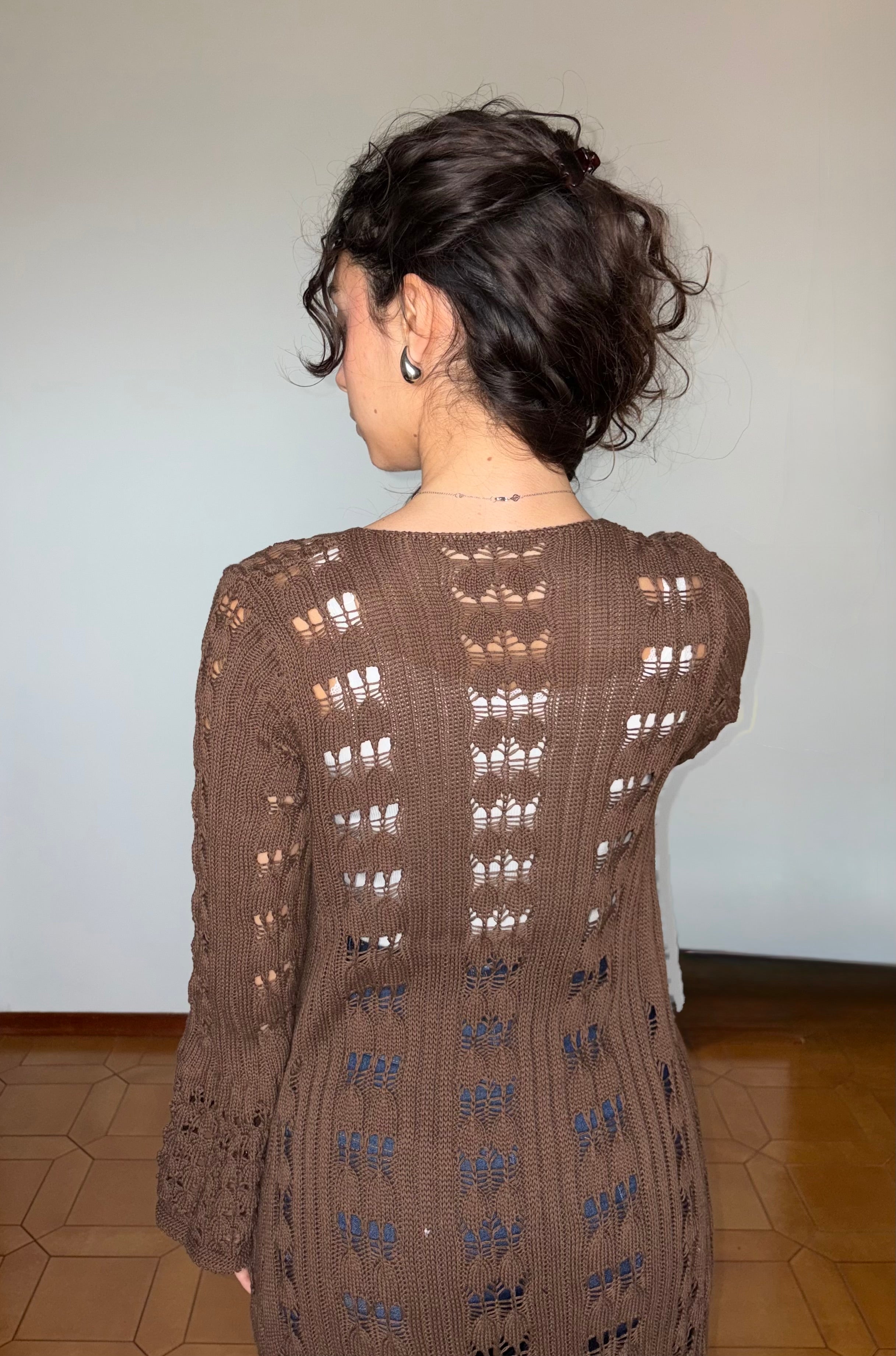 Cardigan Soleira crochet