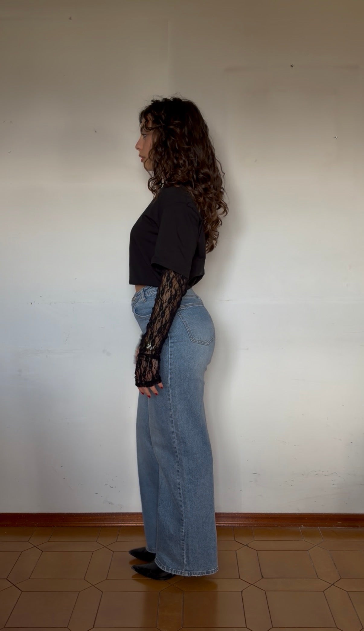 Jeans due bottoni