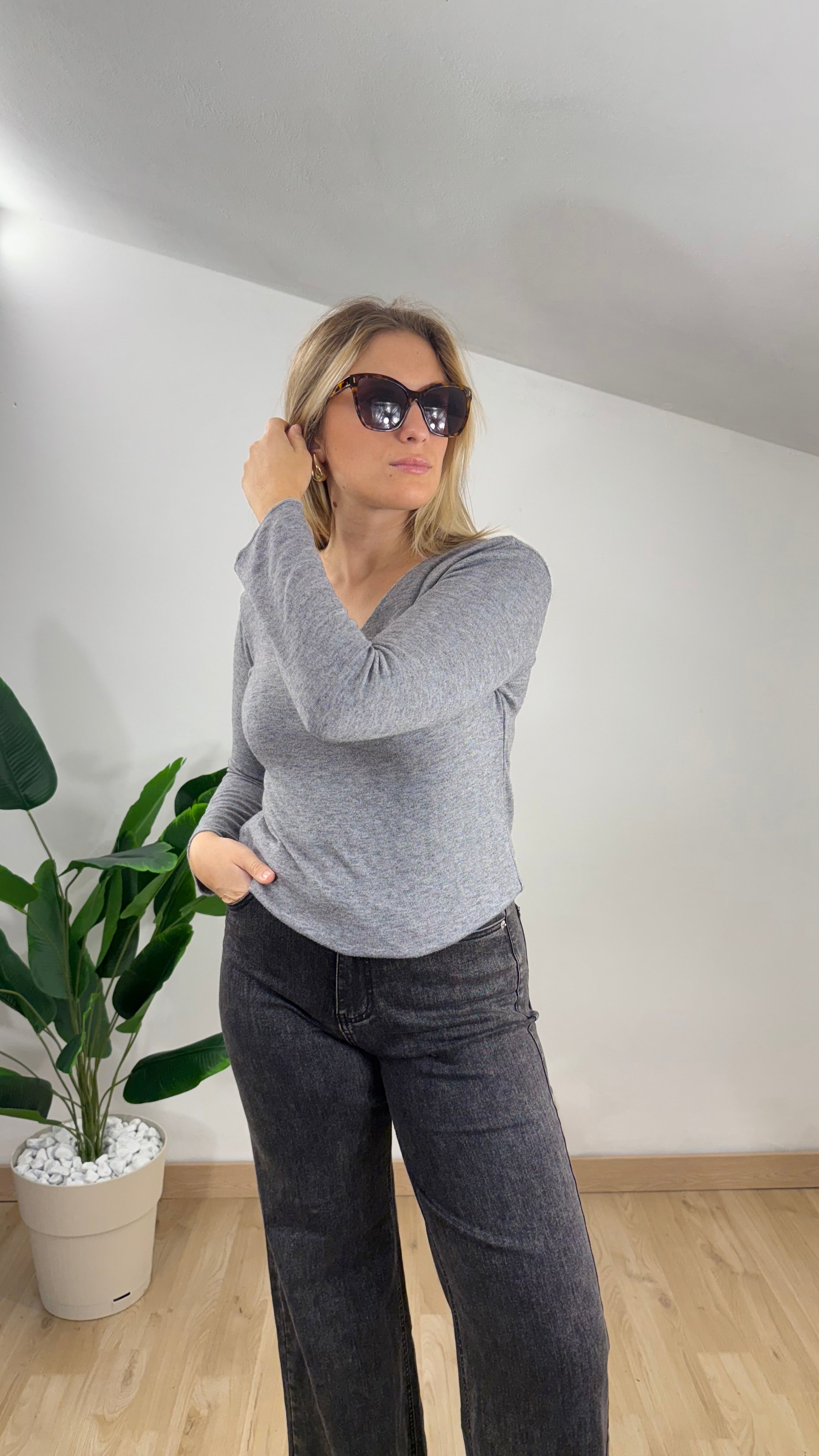 Maglia Susy scollo V