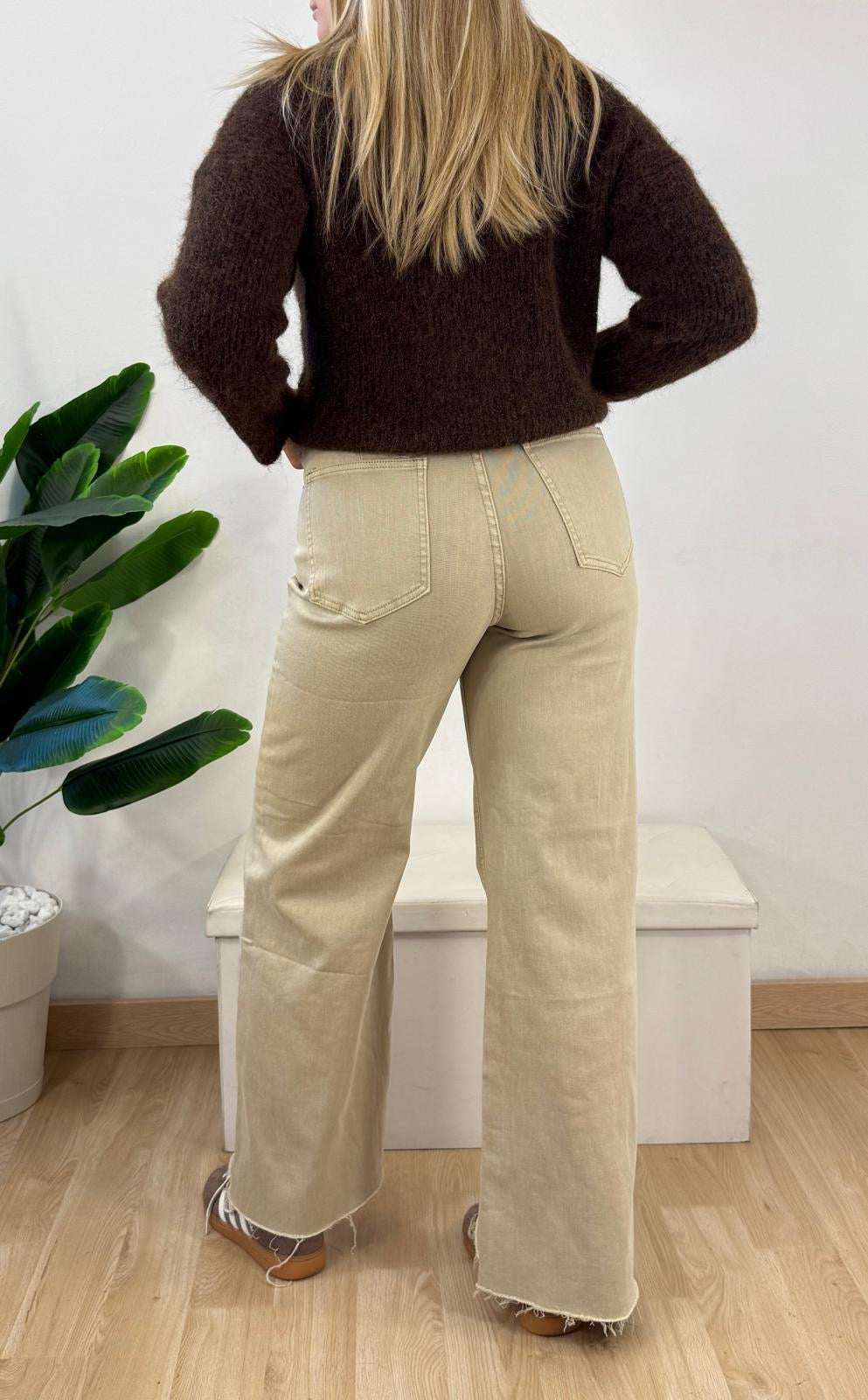 Jeans basic beige