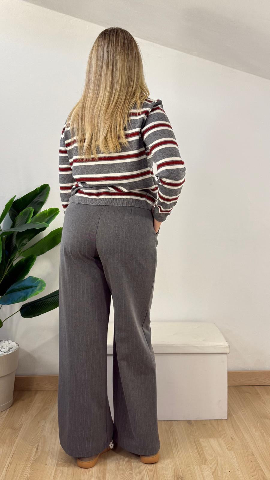 Pantalone gessato