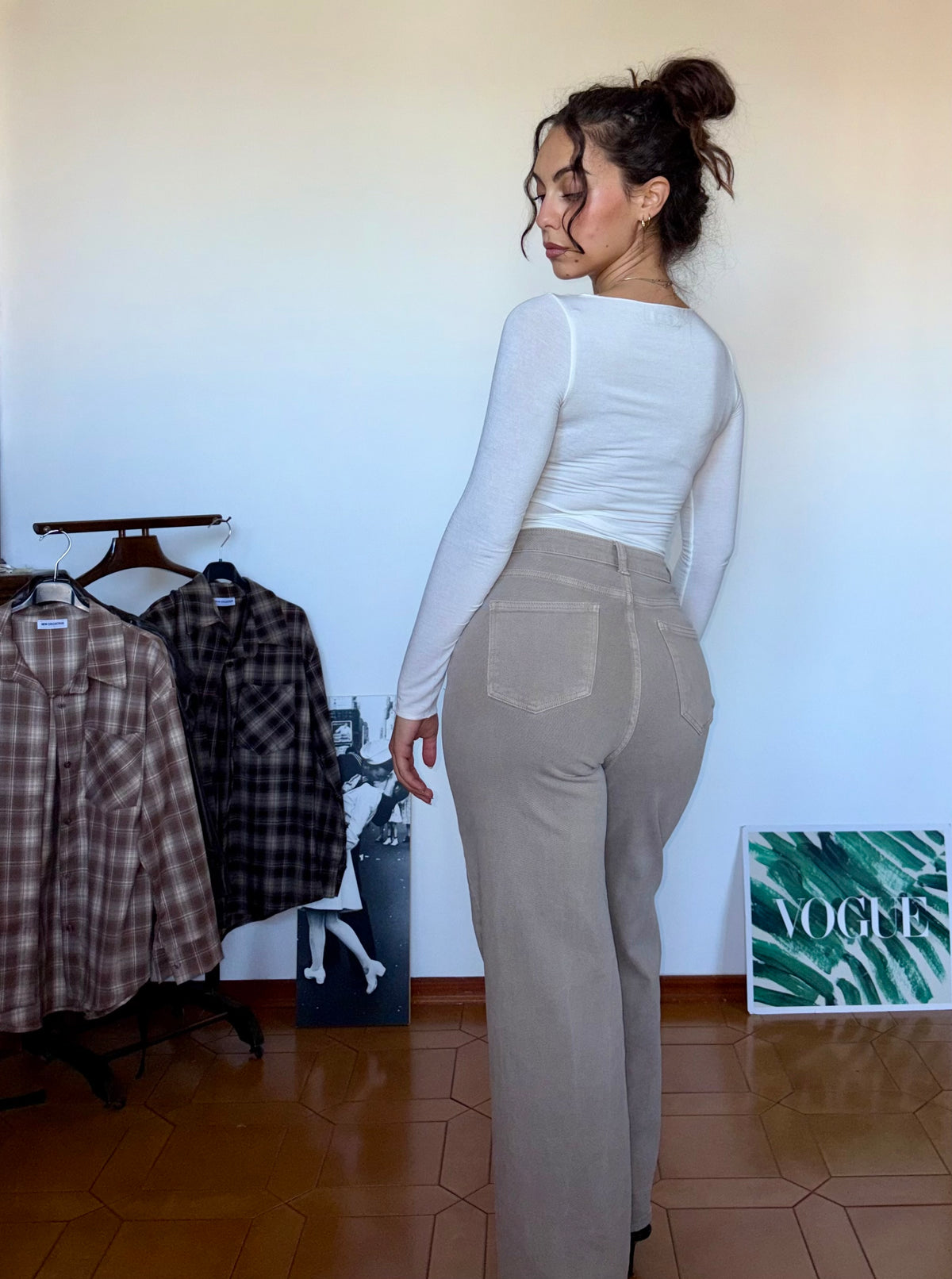 Jeans a palazzo