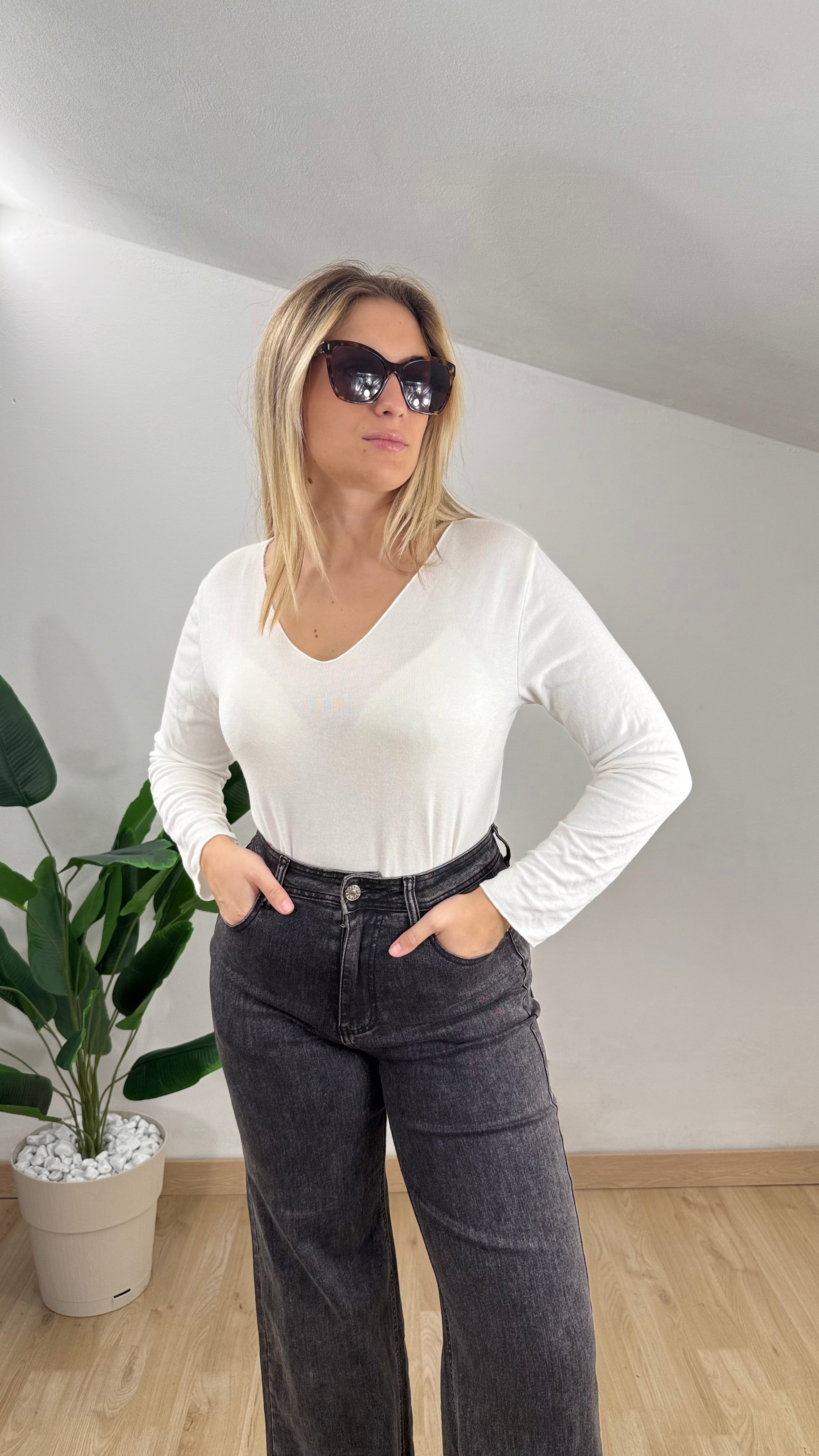 Maglia Susy scollo V