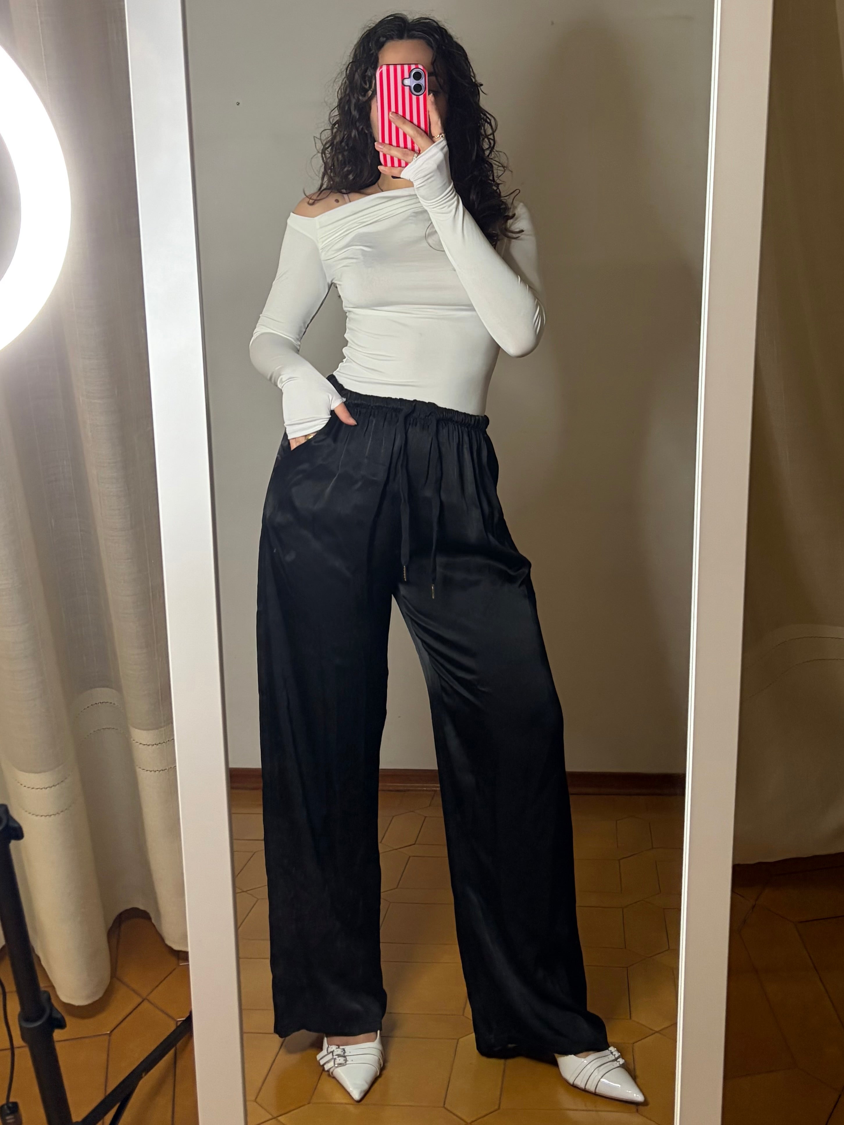 Pantalone Satin