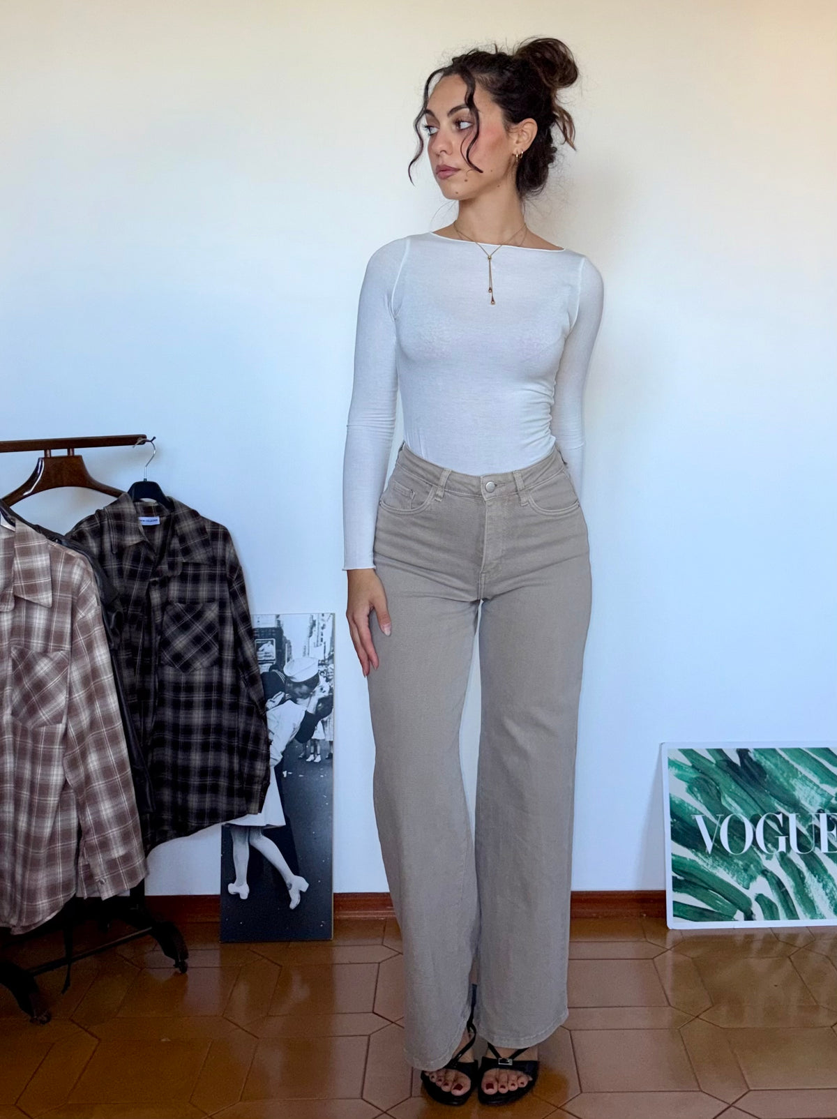 Jeans a palazzo