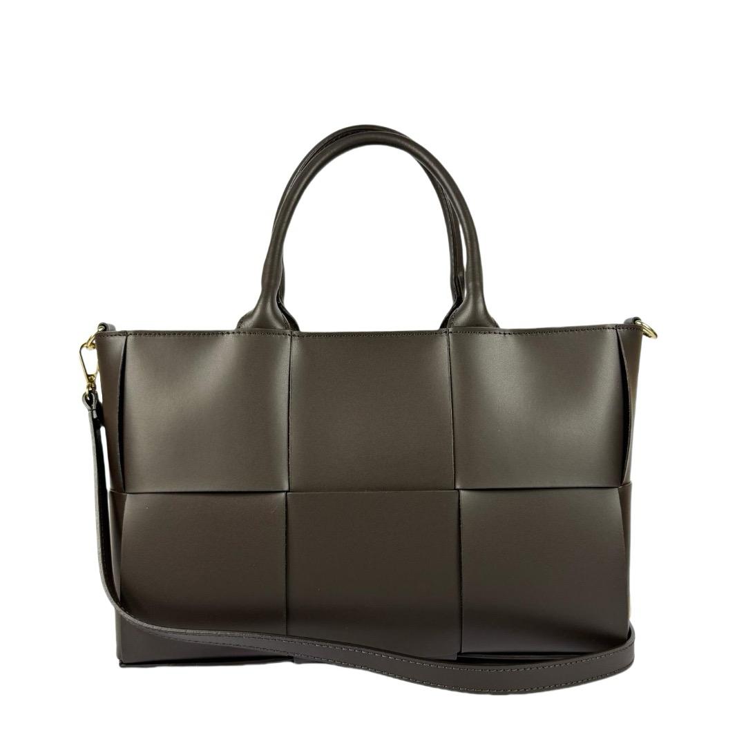 Borsa Venice in vera pelle spazzolata