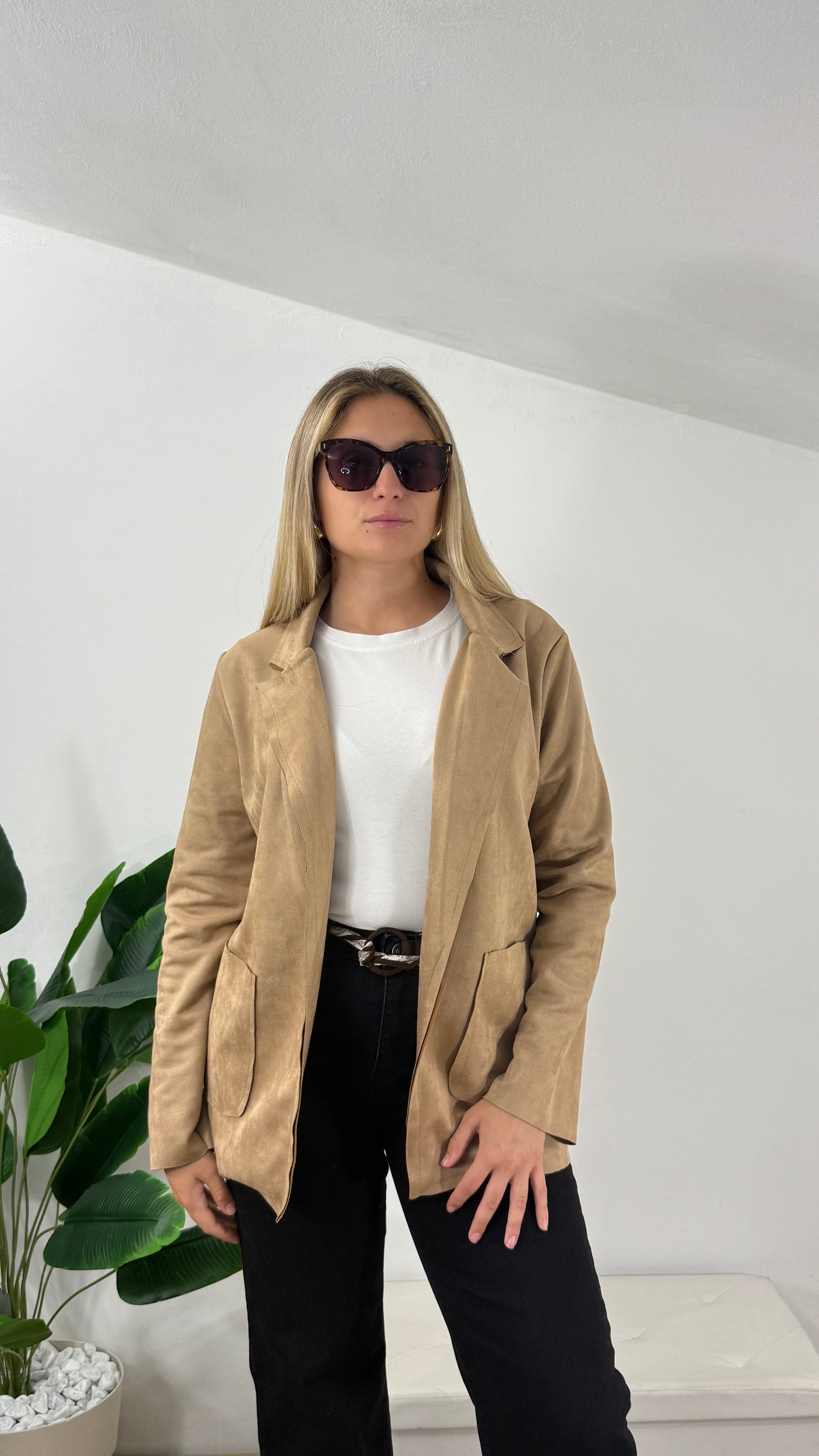 Giacca Suede
