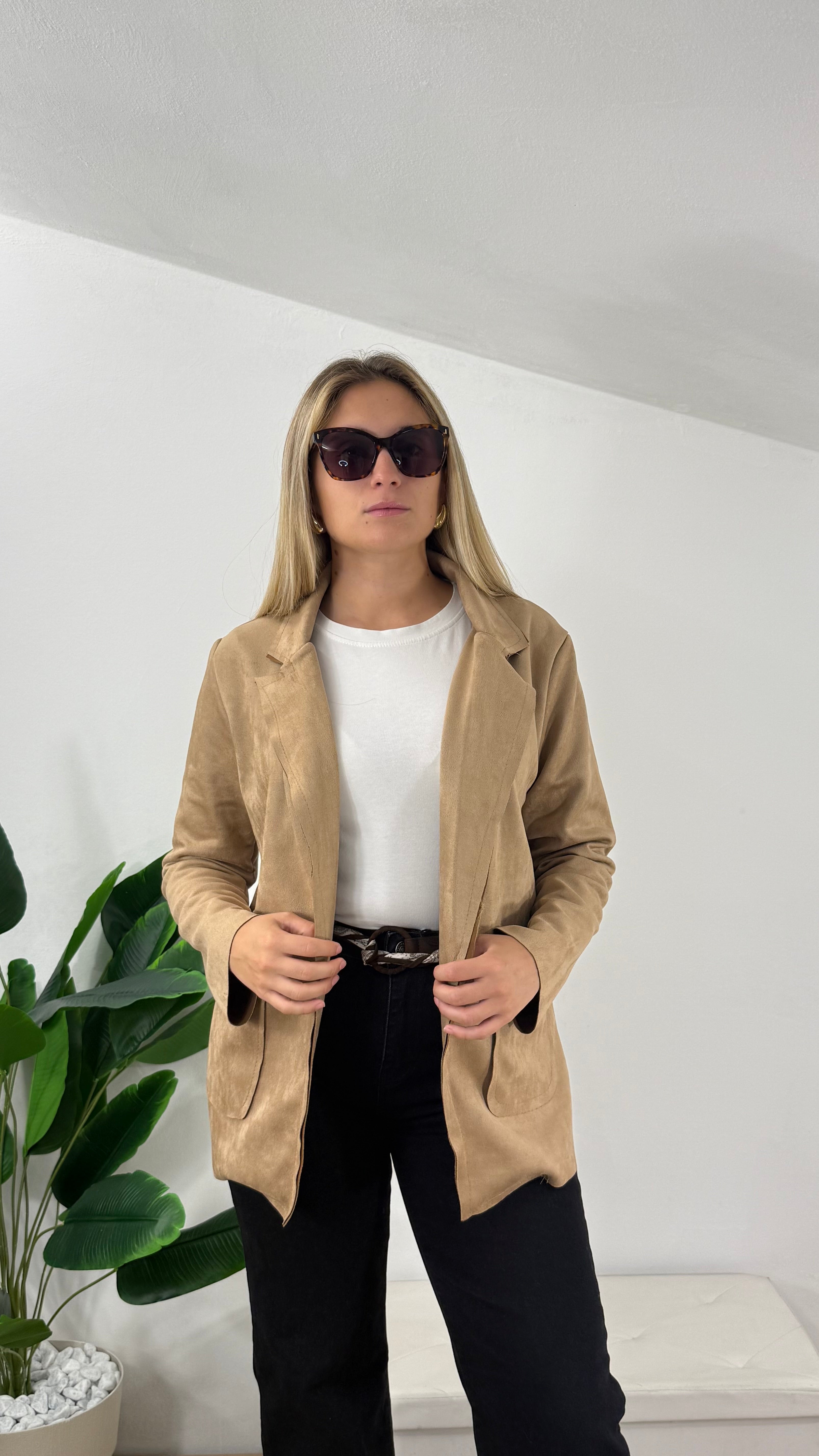 Giacca Suede