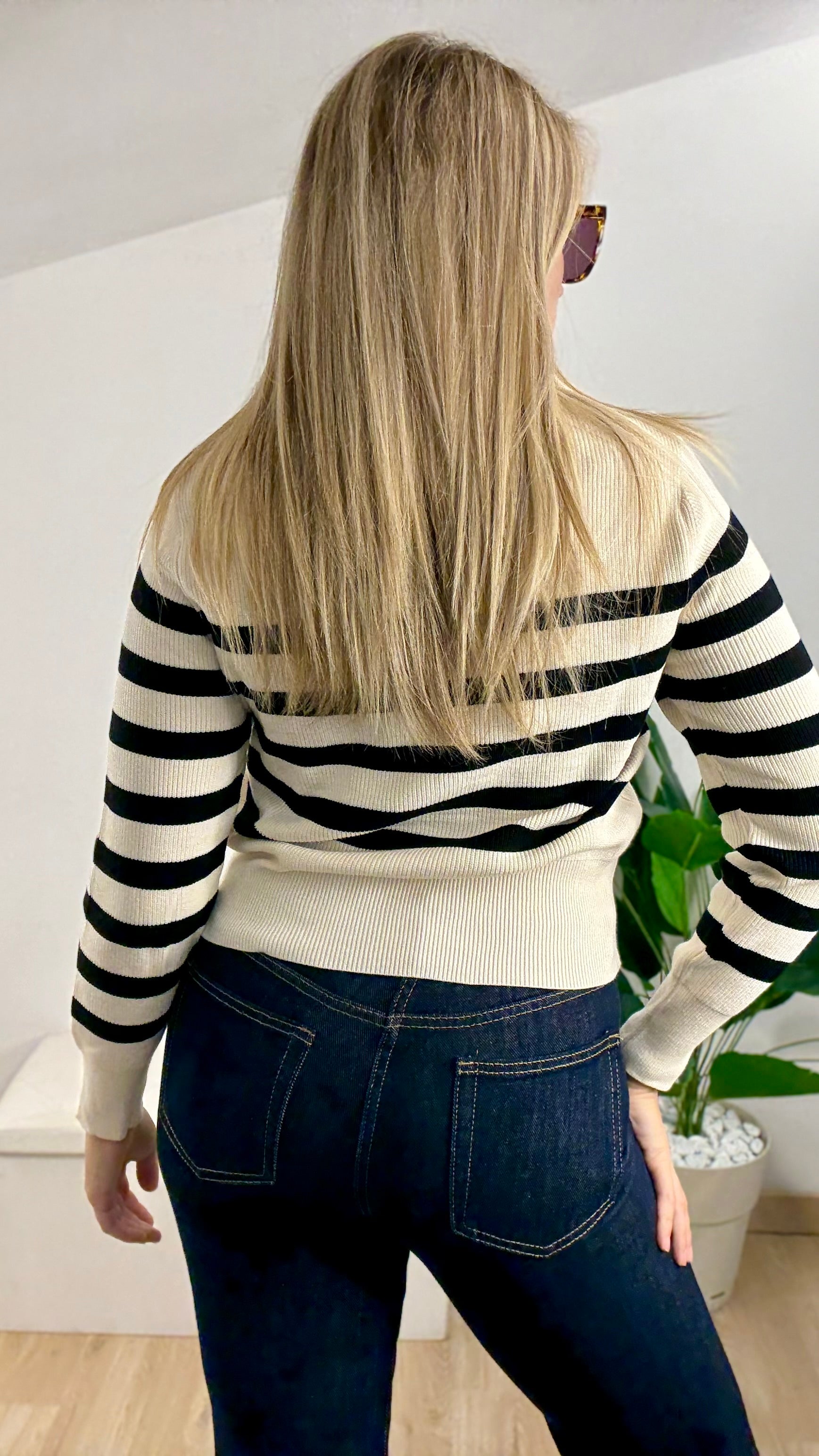 Cardigan Striped