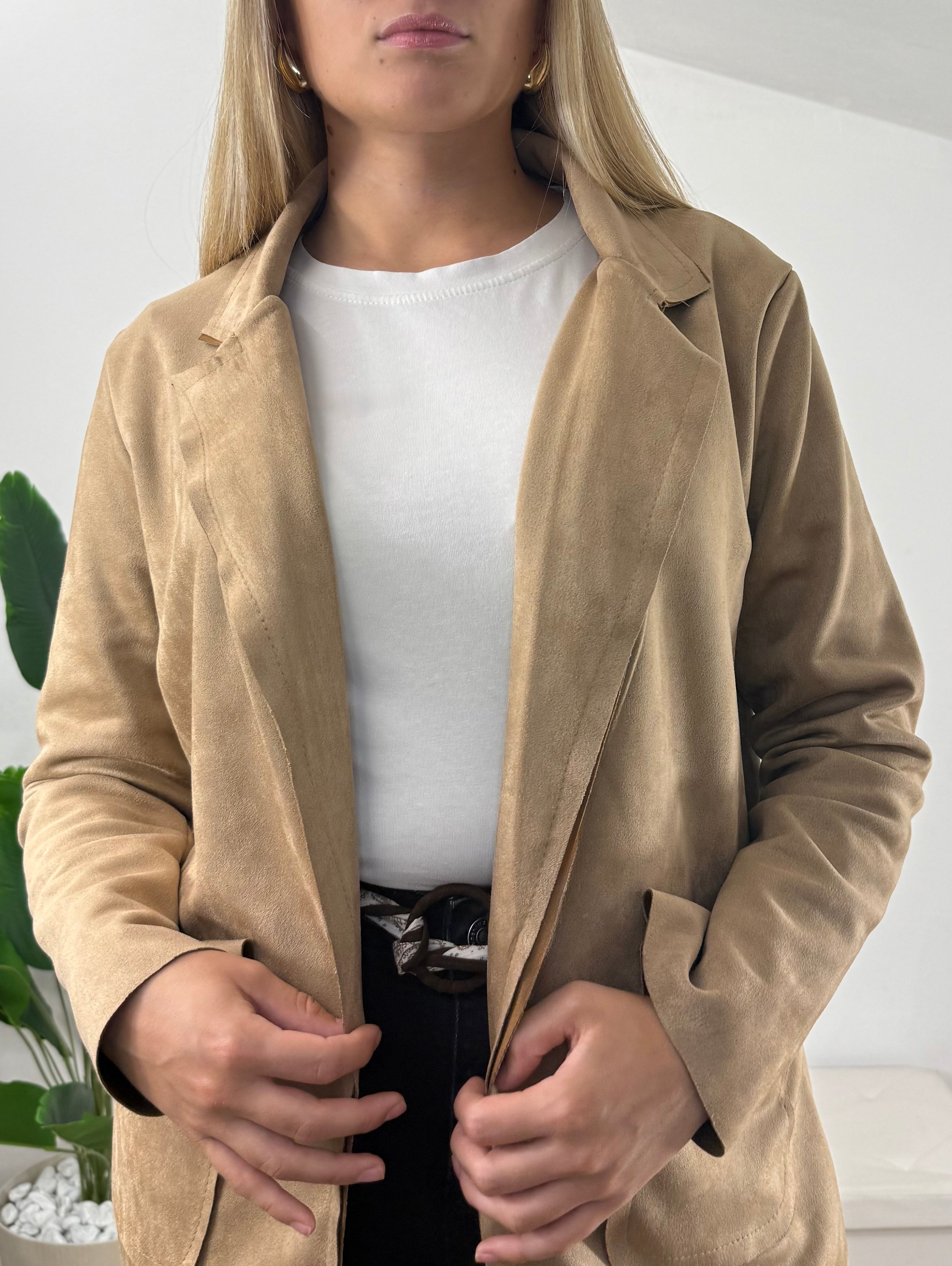 Giacca Suede