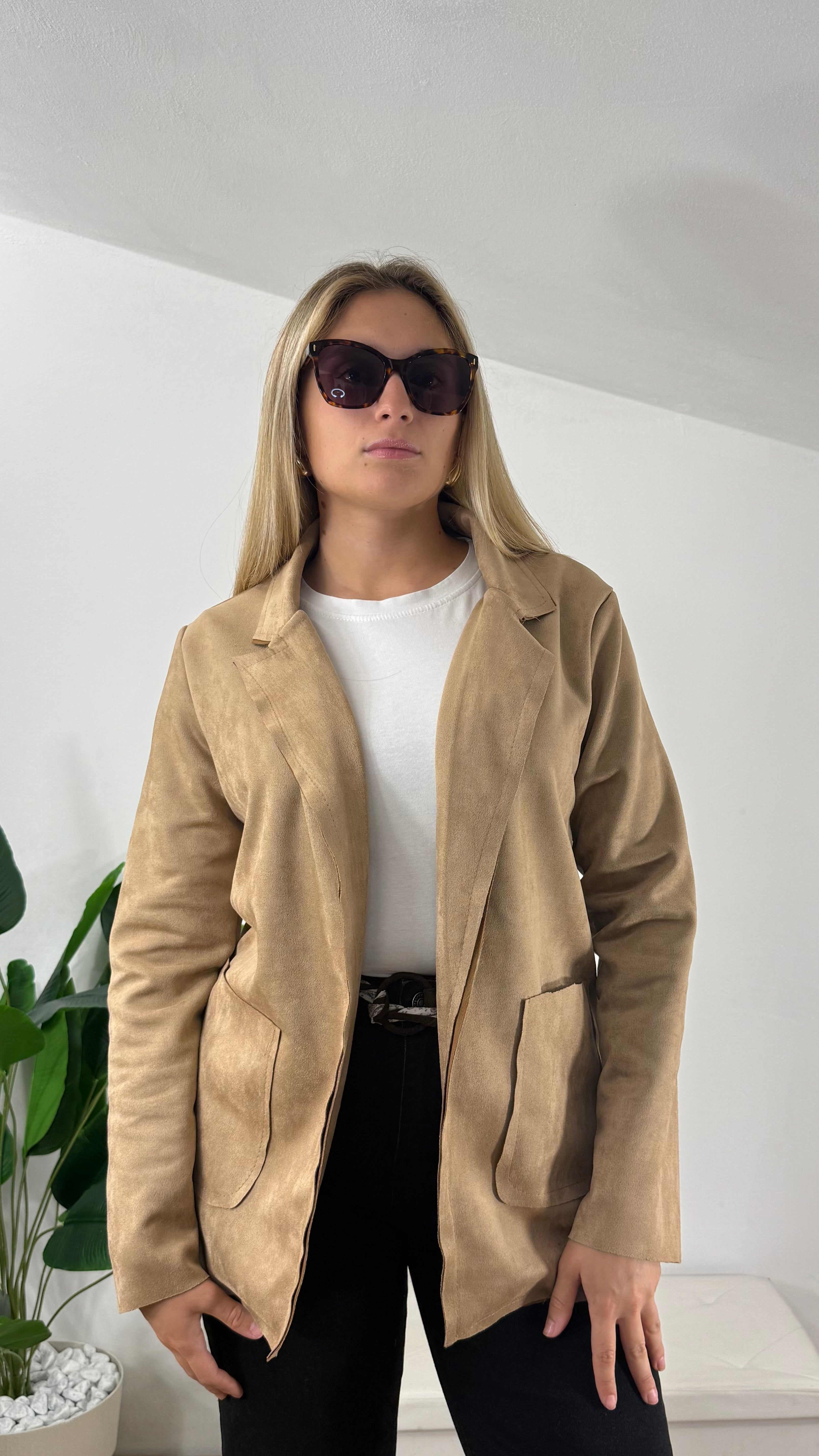 Giacca Suede