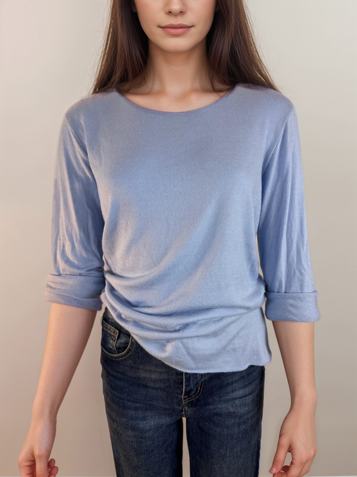 Maglia leggera d'angora