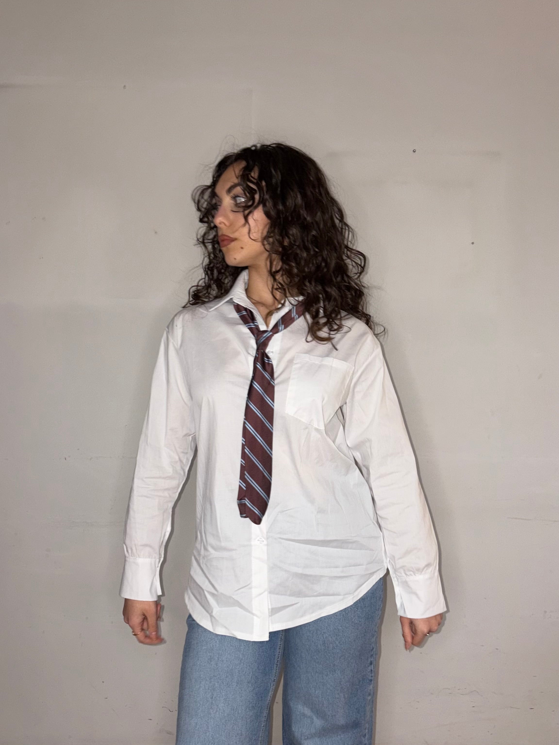 Camicia con cravattino