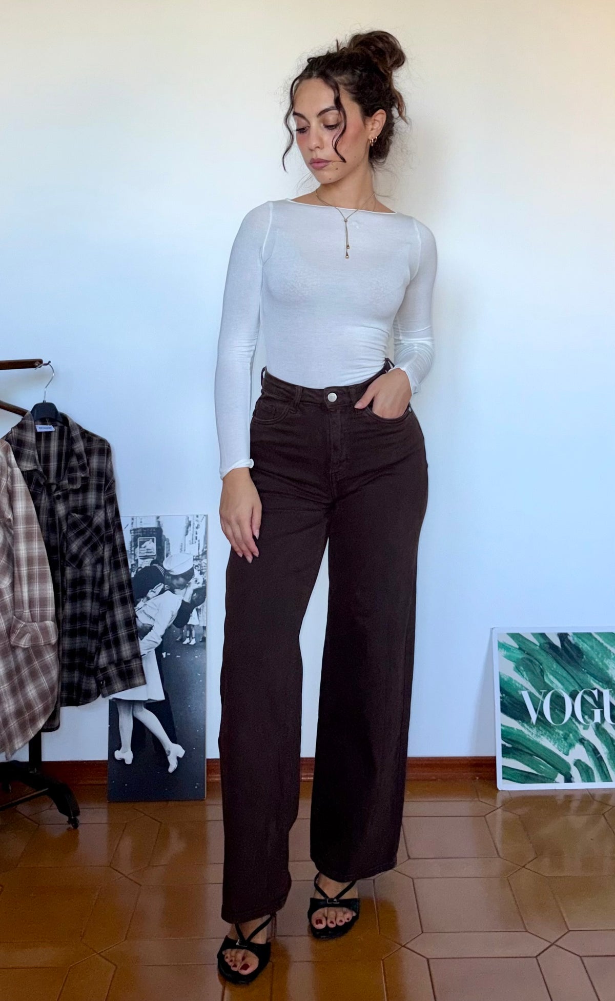 Jeans a palazzo