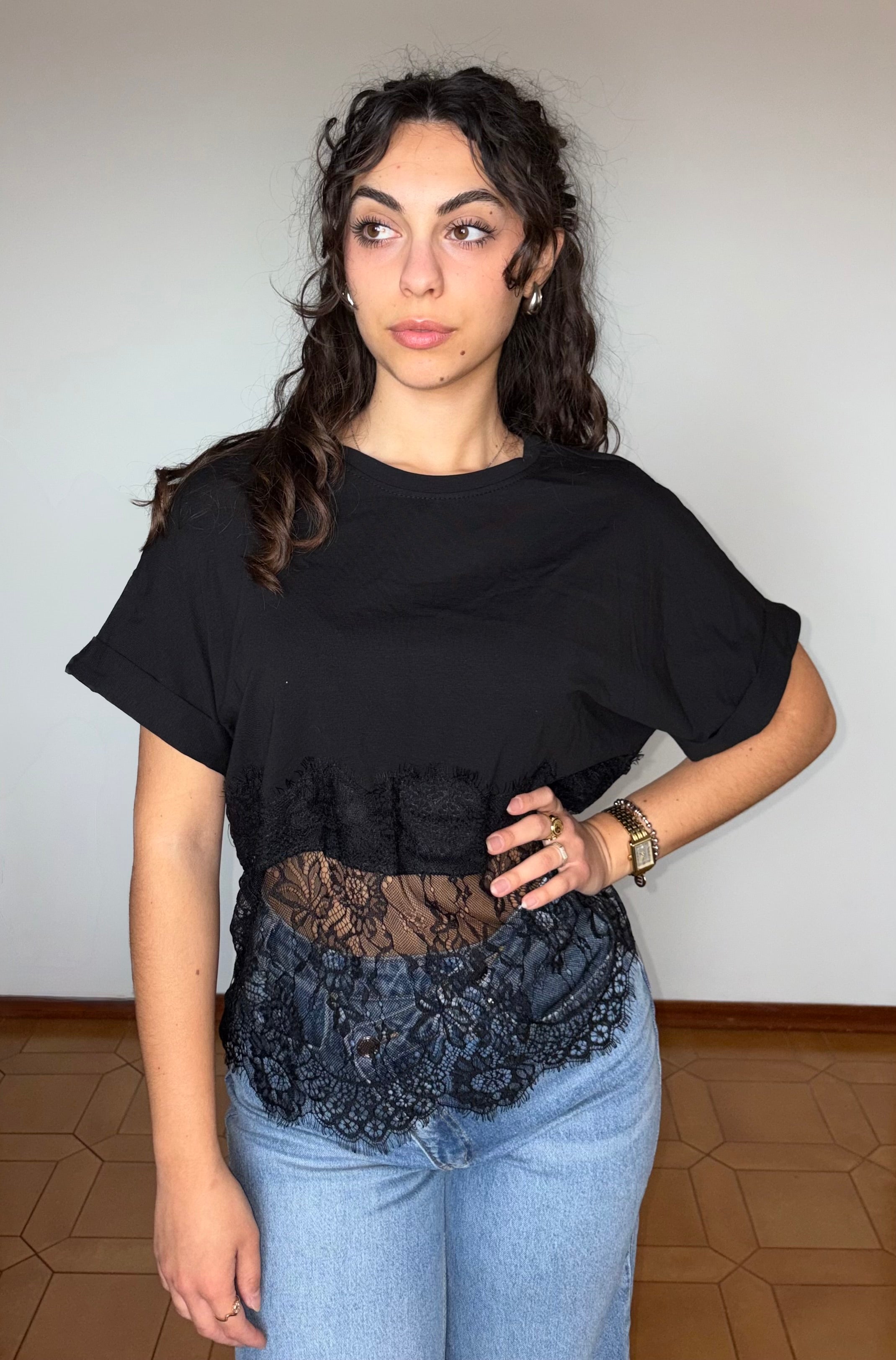 T-shirt Lacy