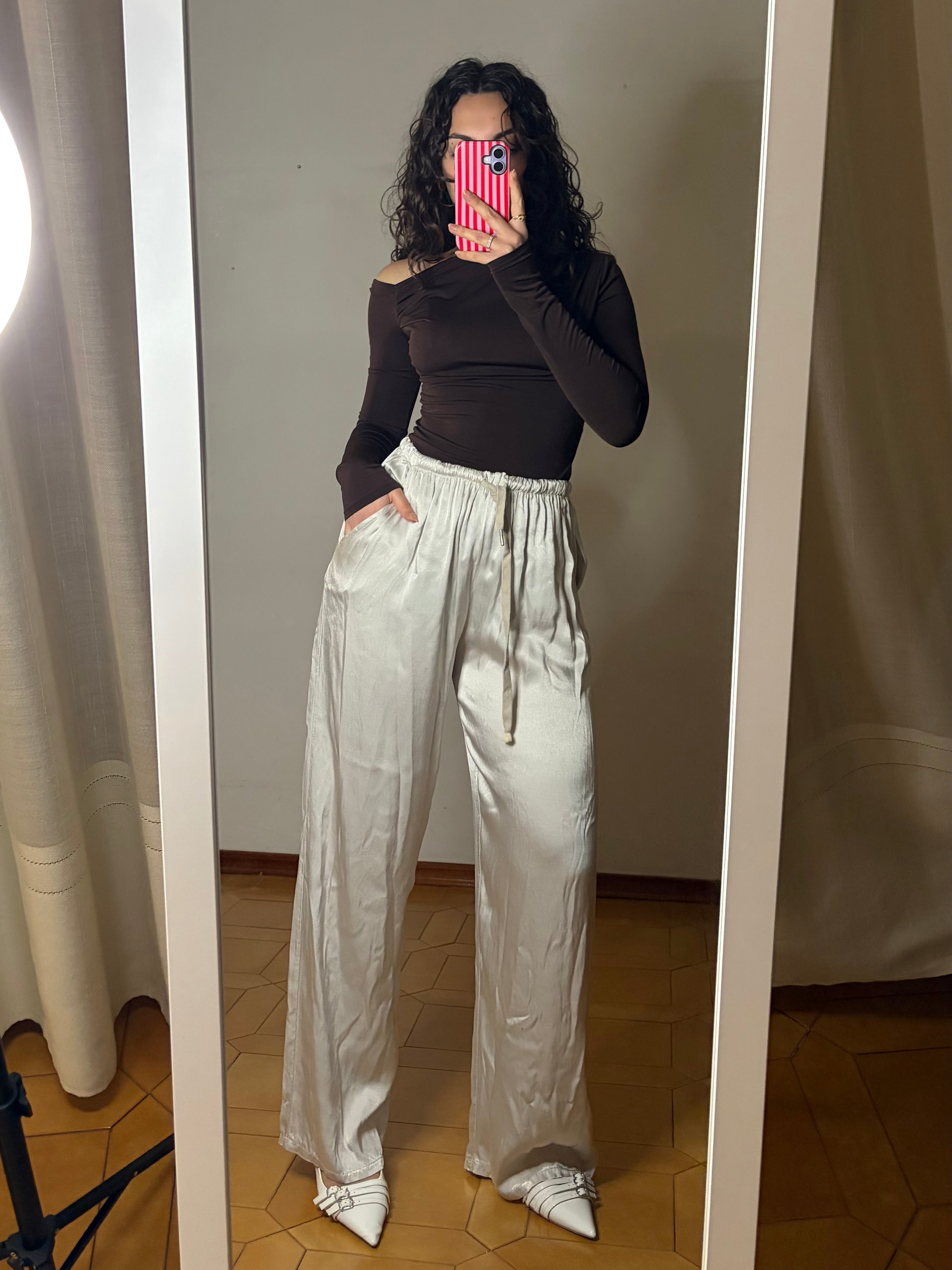 Pantalone Satin