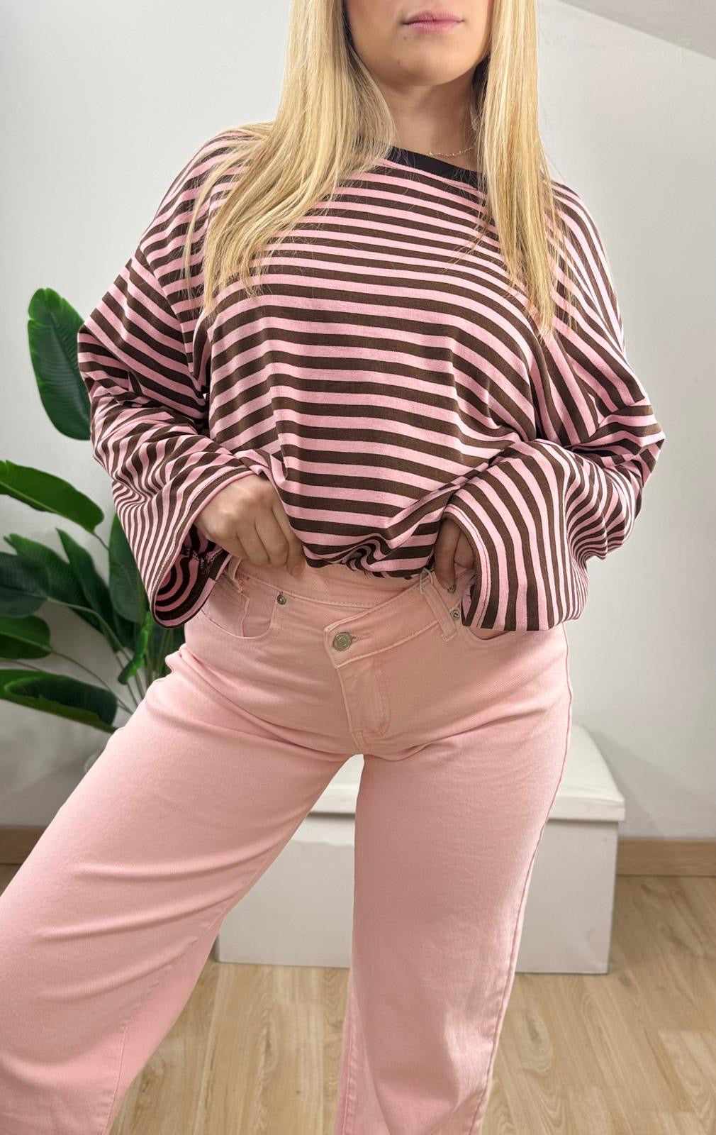 Jeans due bottoni