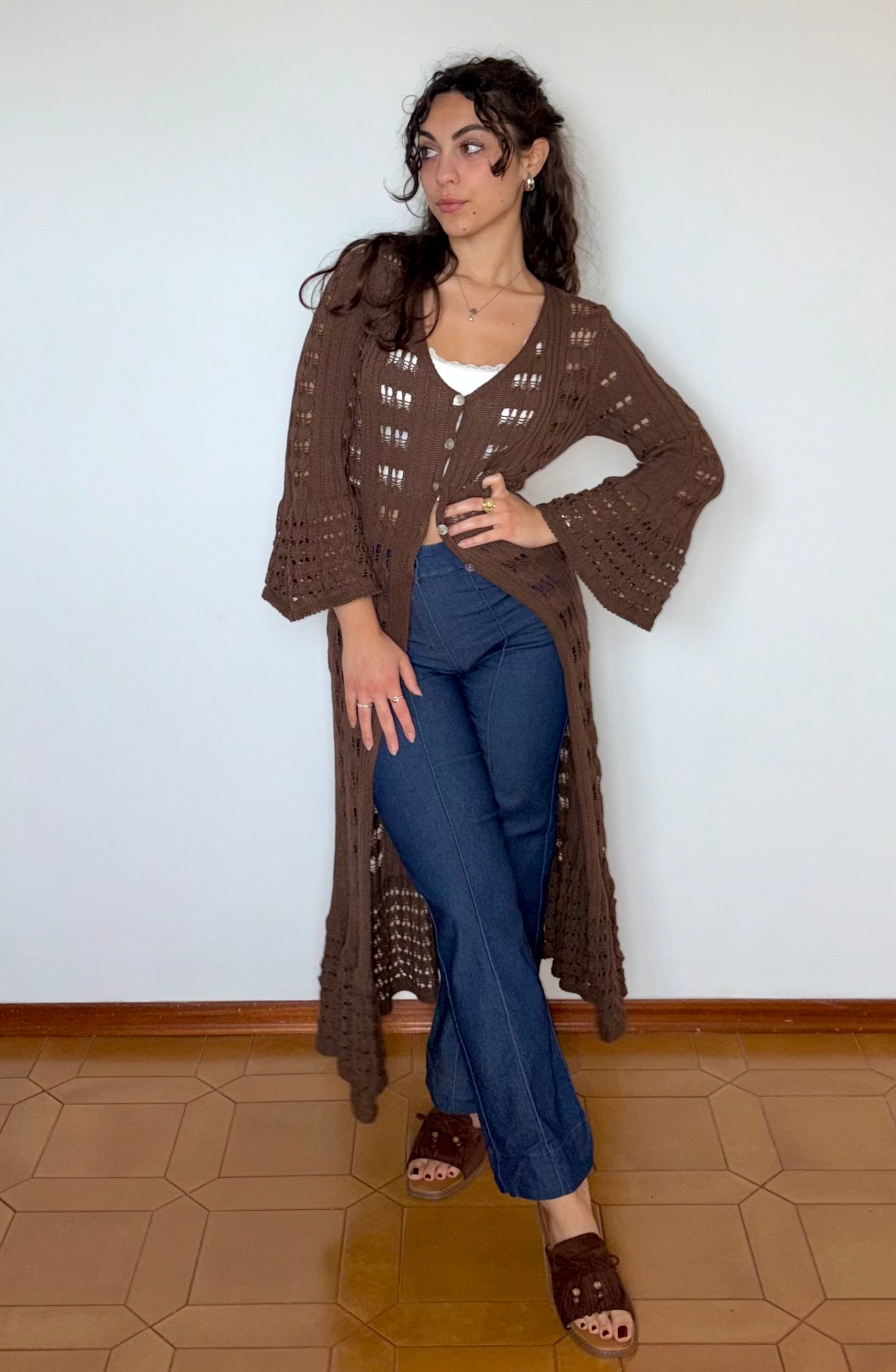 Cardigan Soleira crochet