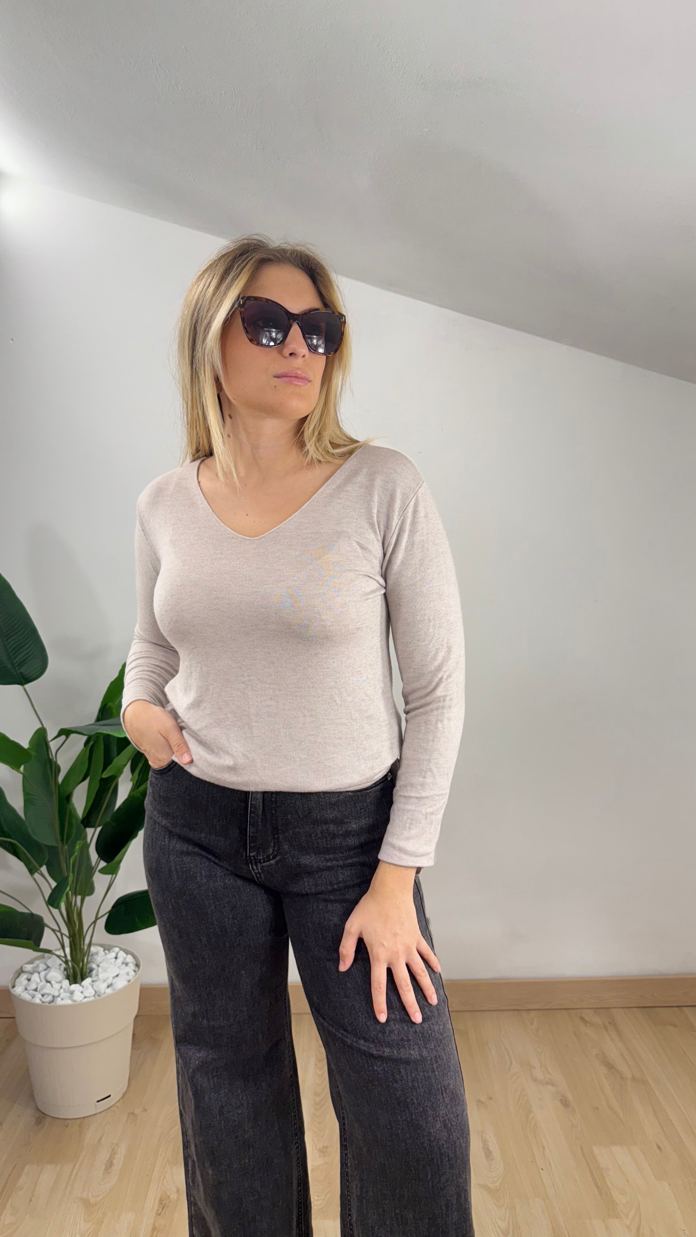 Maglia Susy scollo V