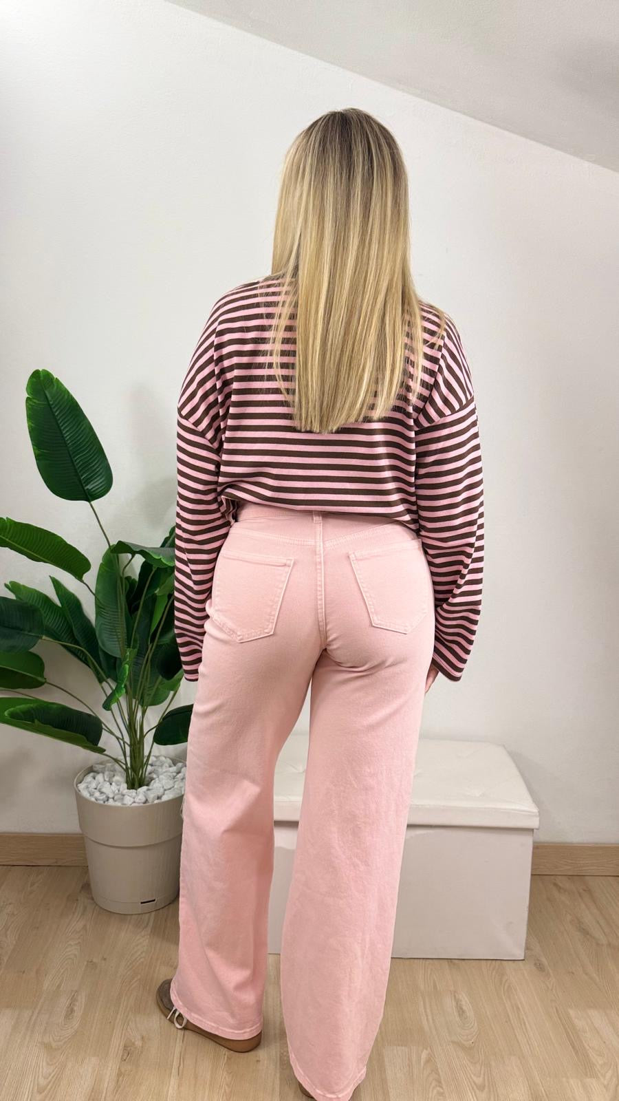 Jeans due bottoni