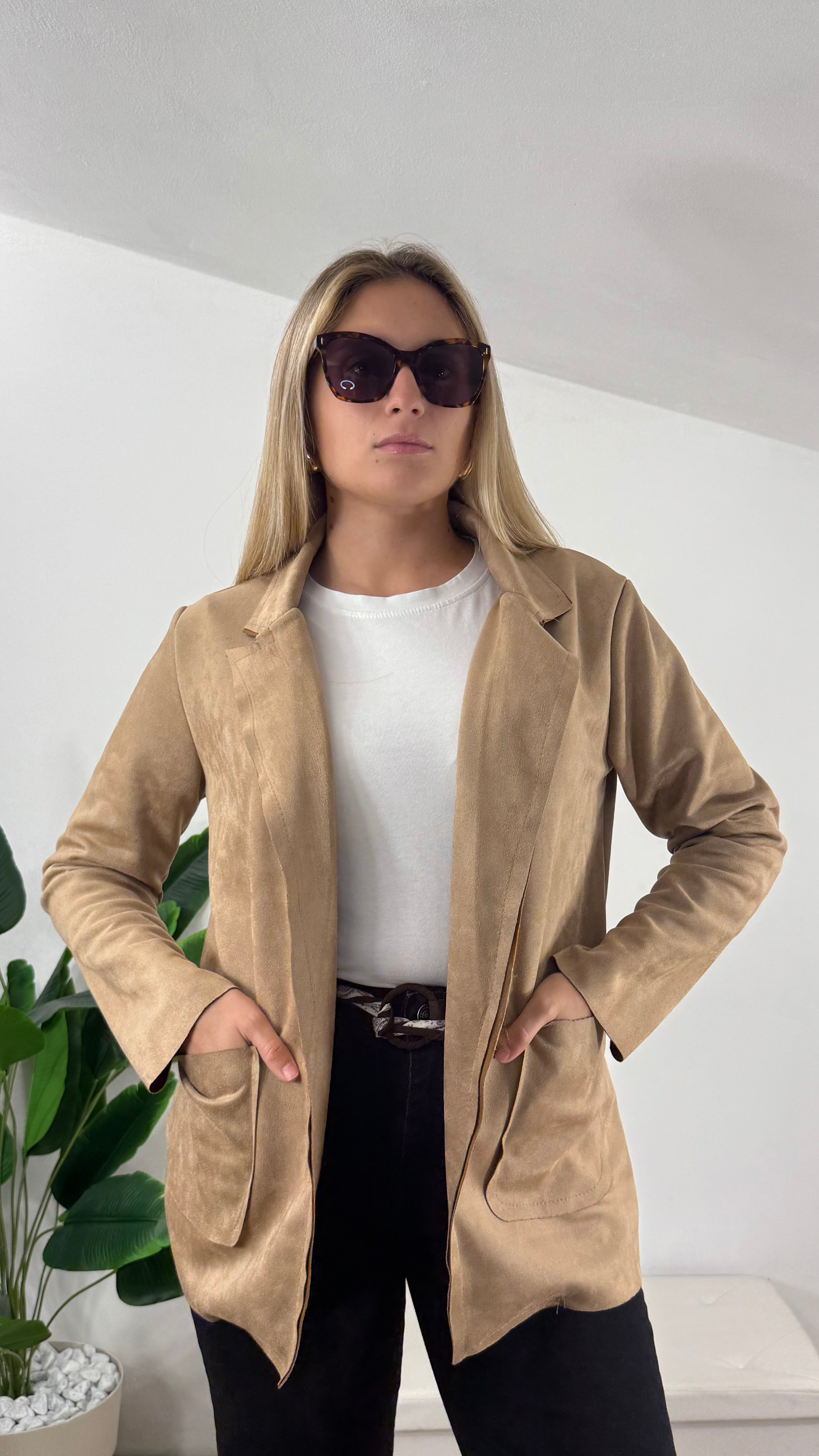Giacca Suede