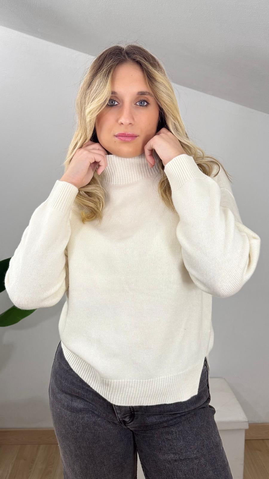 Maglione 100% pura Lana