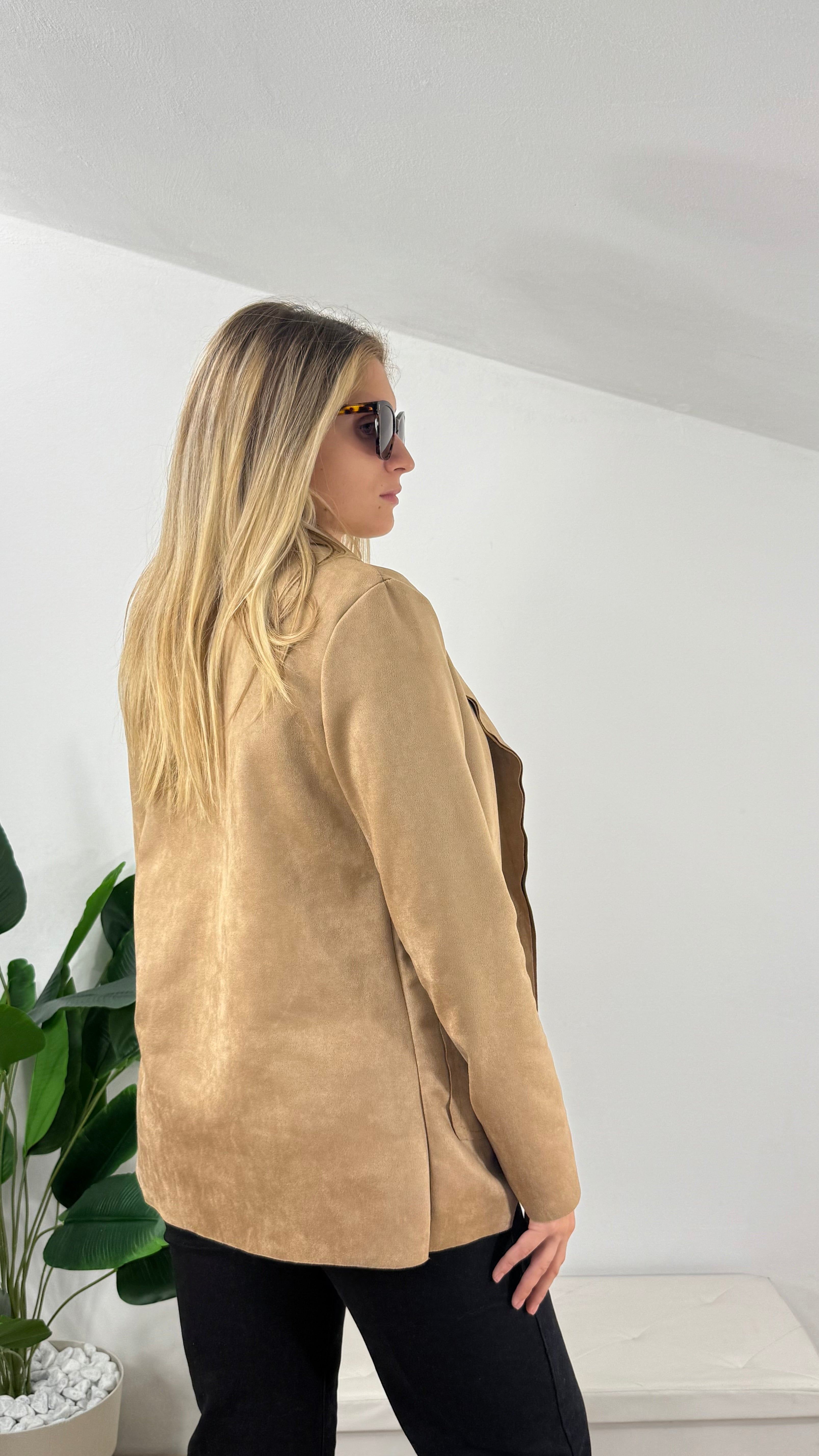 Giacca Suede