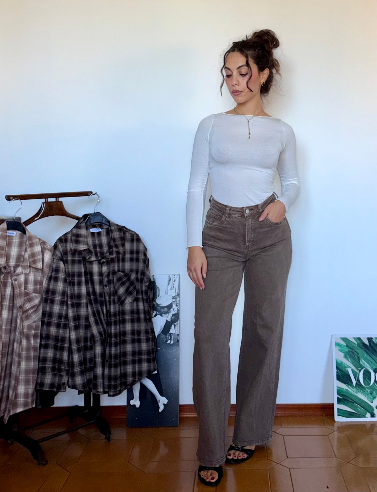 Jeans a palazzo