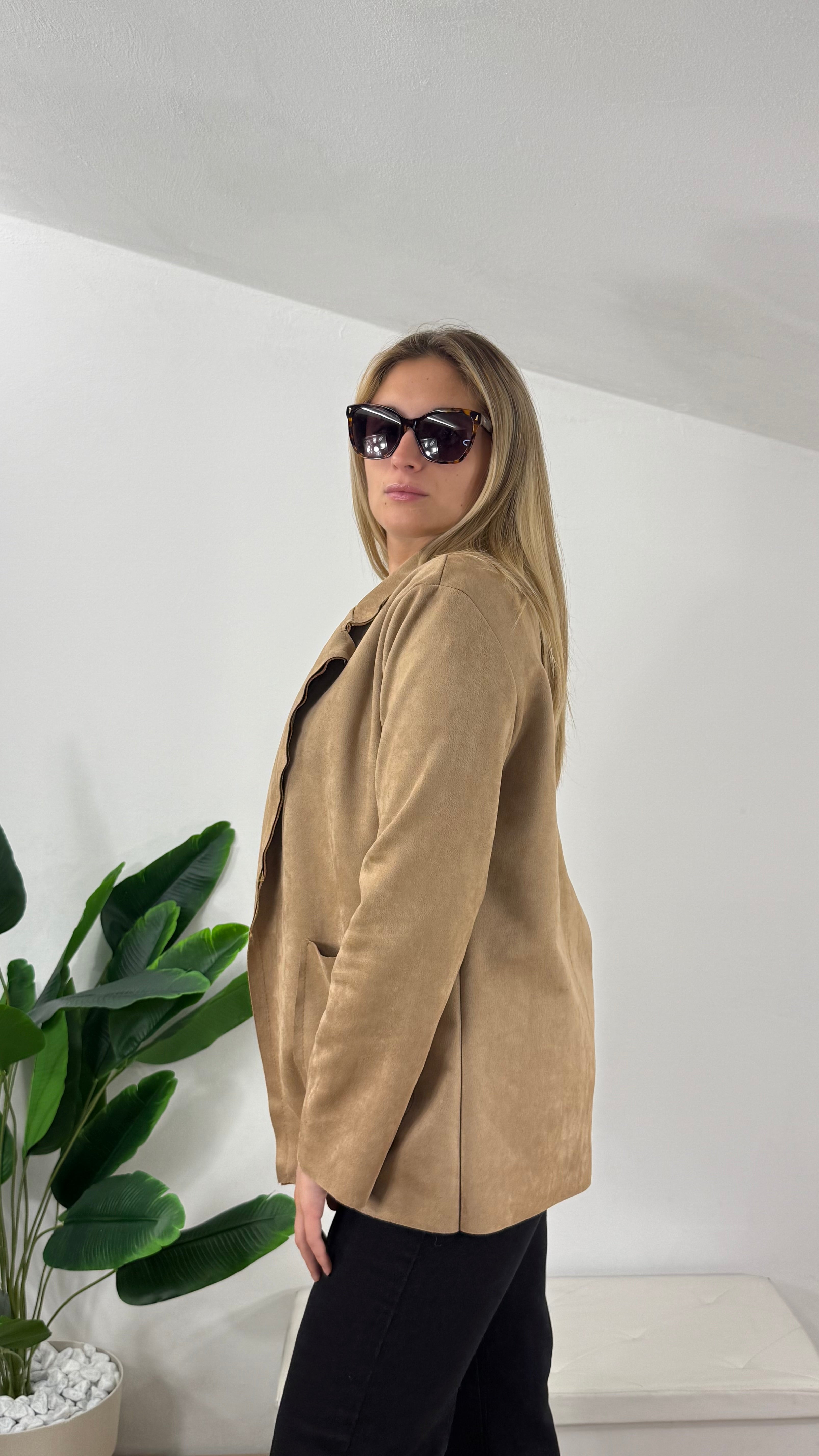 Giacca Suede