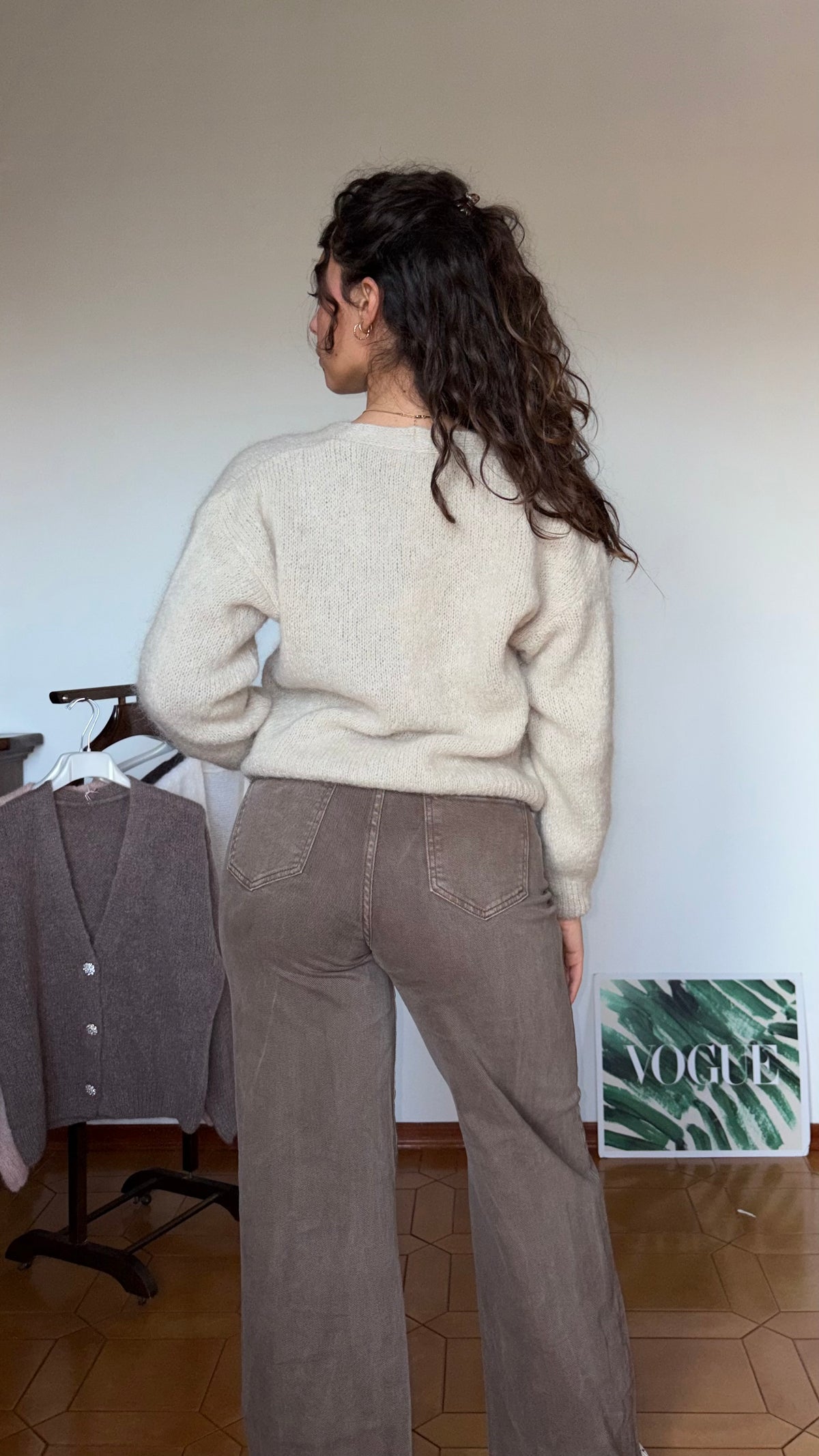 Cardigan tre bottoni gioiello