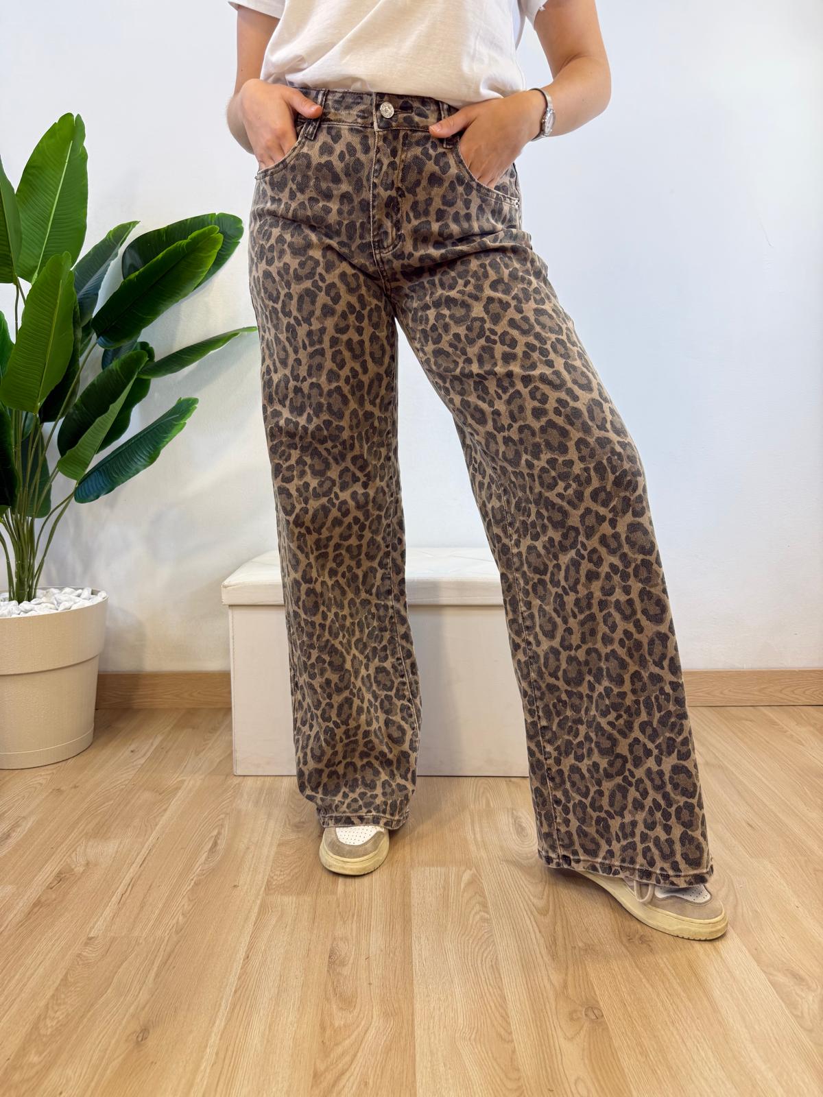 Jeans Leopard
