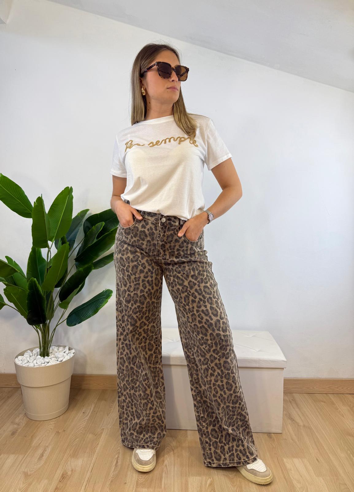 Jeans Leopard