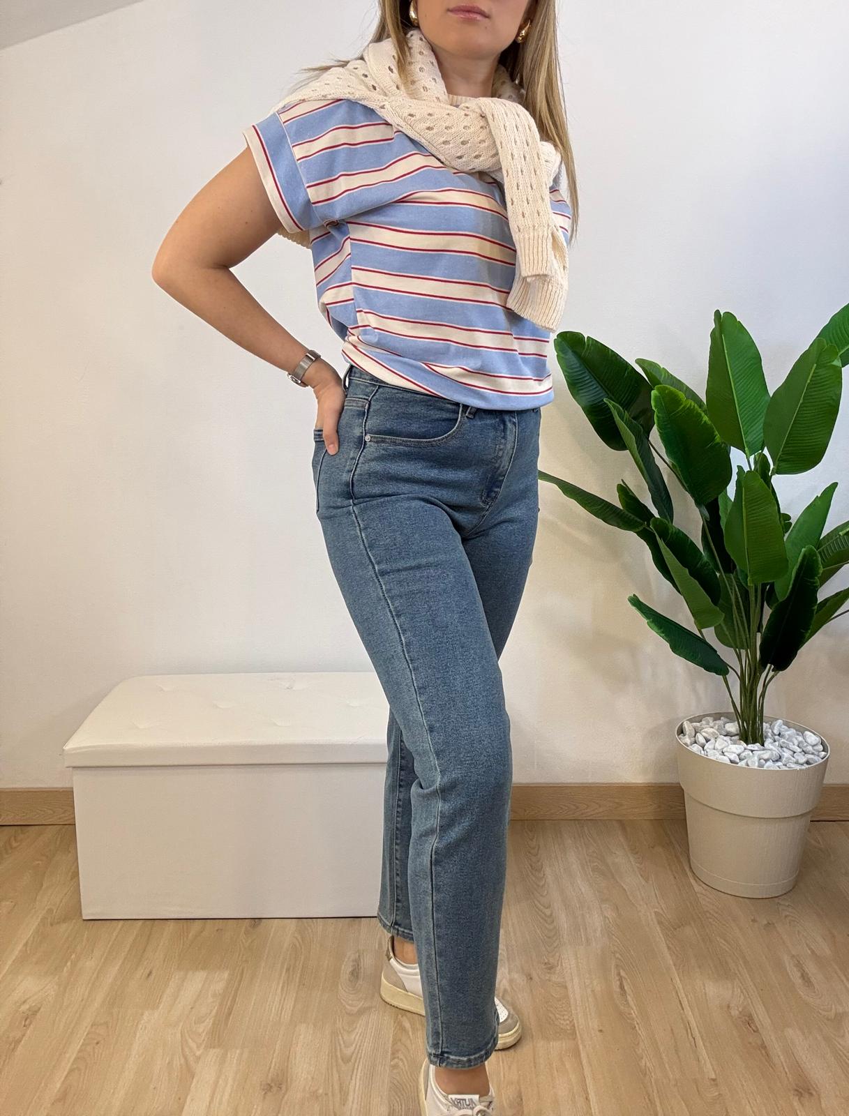 Jeans mom fit